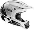 MSR Assault White/Black Helmet