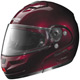 Nolan N103 N-Com Wine Cherry Helmet