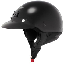 Nolan Cruise Metallic Black Half Helmet