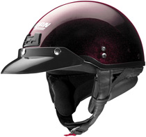 Nolan Cruise Cherry Wine Half Helmet