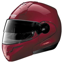 Nolan N102 N-Com Wine Cherry Helmet