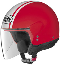 Nolan N30 Flashback Flat Red Helmet
