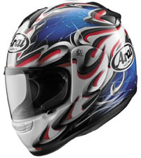 Clearance! ARAI VECTOR WEB WHITE HELMET