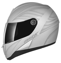 Shark S650 Fusion Tec Matte Silver Helmet