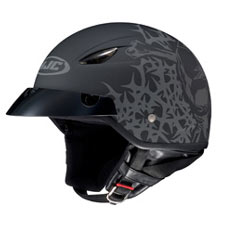 HJC CL-21M Skull N' Thornz Open Face Helmet