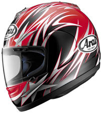 ARAI QUANTUM 2 STELLAR RED HELMET