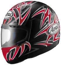 ARAI QUANTUM 2 TATTOO RED HELMET