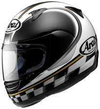 ARAI QUANTUM 2 RETRO BLACK / WHITE HELMET