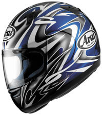 ARAI QUANTUM 2 TWISTED BLUE HELMET