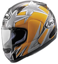 ARAI PROFILE CARR FREEDOM YELLOW HELMET