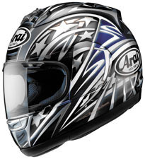 ARAI RX7 CORSAIR - EDWARDS 10-BLUE