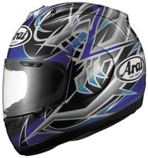 ARAI RX7 CORSAIR WRAITH BLUE