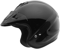 KBC Tour-Com Stripe Black/Gunmetal Helmet