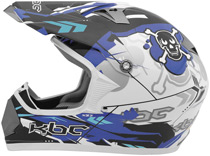 KBC Super X Menace Blue Helmet