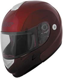 KBC FFR Dark Metallic Red Helmet