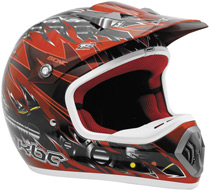 KBC DRT X Bionic Red Helmet