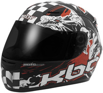 KBC VR-1X Dragon Red Helmet