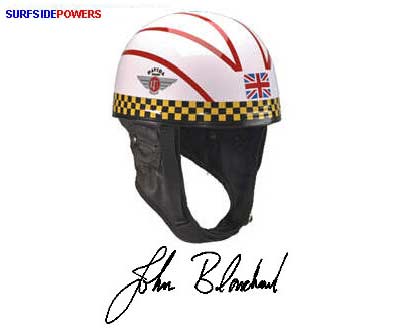 DAVIDA JOHN BLANCHARD UK SIGNATURE SERIES HELMET