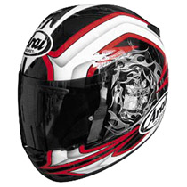 Arai Quantum 2 Boost Red