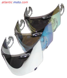 Arai SAQ Coated Mirror Shields 