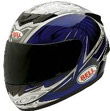 Bell Edge Blue/Silver Apex Helmet