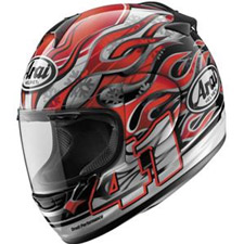 Arai Vector Haga Red Helmet