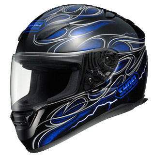 Shoei RF-1100 Firestrike TC-2 (Blue)  Helmet