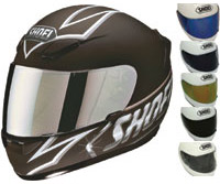 Shoei X-11, RF-1000, Multitec & TZ-R Shields