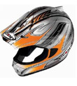 Suomy Spectre Silver/Orange Helmet