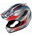 Suomy Spectre Silver/Red Helmet