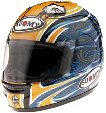 Suomy Spec 1R Gadea Yellow Helmet