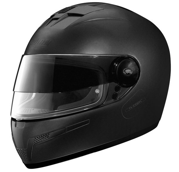 Atlantic Moto Nolan N84 N-Com Flat Black Helmet