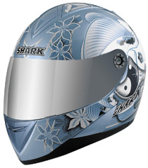 Clearance! Shark S650 Ikebana Blue/Blue Helmet